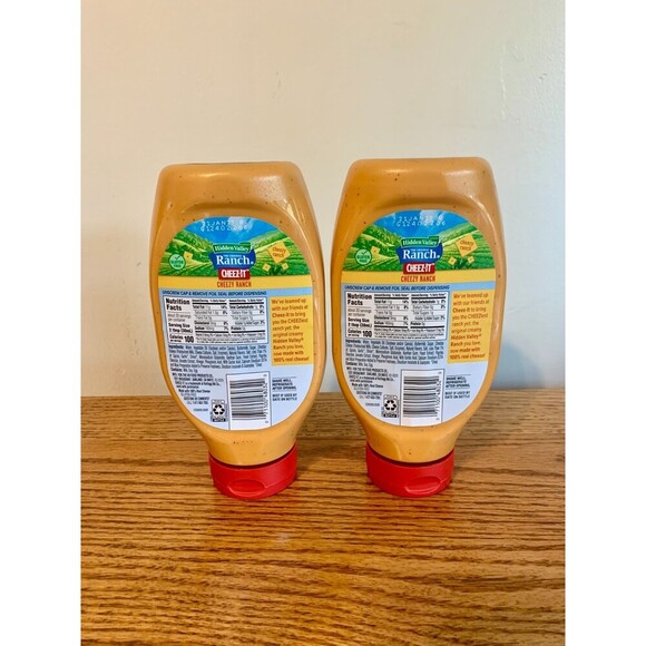 2x Hidden Valley Ranch Cheez It Dressing 20oz Bottle NEW B/B/D 1-2025 Salad Wing - Picture 4 of 7
